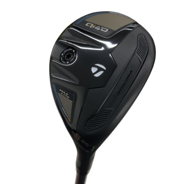 【中古】 テーラーメイド Qi4D MAX LITE U5 ユーティリティ UT REAX 45(Qi4D UT) (フレックスR) メンズ 男性用 右利き 右用 Cランク ゴルフクラブ