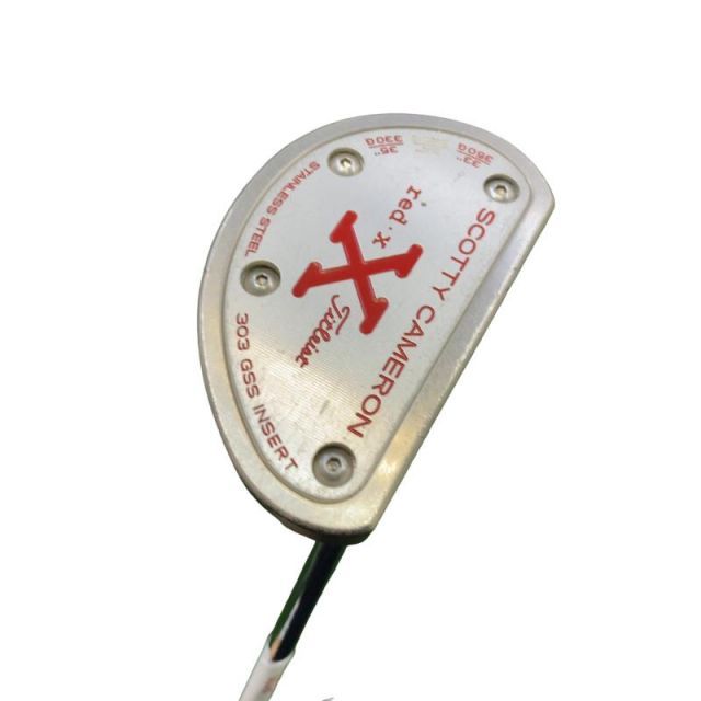 【中古】 タイトリスト SCOTTY CAMERON RED X2 34インチ パター PT スチール (フレックスその他) メンズ 男性用 右利き 右用 Cランク ゴルフクラブ