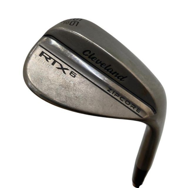 【中古】 クリーブランド Cleveland RTX-6 ZIPCORE ツアーラック(ノーメッキ) 56°/10° MID ウェッジ WG リシャフト (フレックスその他) メンズ 男性用 右利き 右用 Cランク ゴルフクラブ