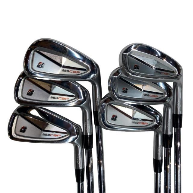 【中古】 ブリヂストン BRIDGESTONE 258CBP 6S アイアンセット IR NS PRO MODUS3 TOUR105 DUAL FLOW (フレックスS) メンズ 男性用 右利き 右用 Cランク ゴルフクラブ