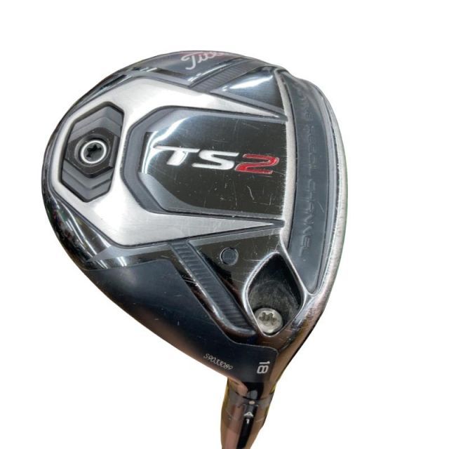 【中古】 タイトリスト TS2 18° フェアウェイウッド FW リシャフト (フレックスその他) メンズ 男性用 右利き 右用 Cランク ゴルフクラブ