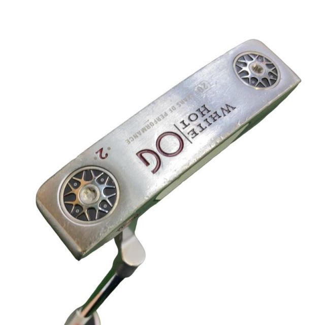 【中古】 オデッセイ WHITE HOT OG #2 DOT 34インチ パター PT STROKE LAB (フレックスその他) メンズ 男性用 右利き 右用 Cランク ゴルフクラブ