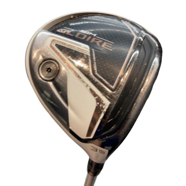【中古】 テーラーメイド SIM GLOIRE 3W フェアウェイウッド FW 純正特注シャフト (フレックスS) メンズ 男性用 右利き 右用 Cランク ゴルフクラブ