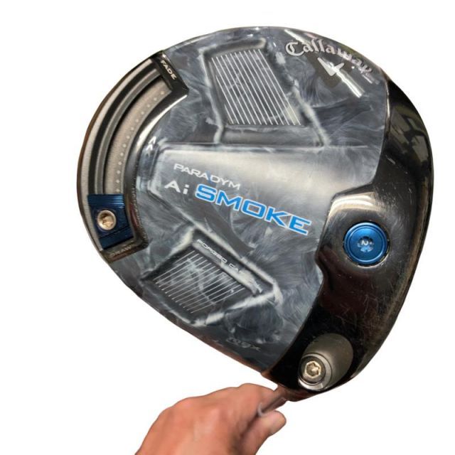 【中古】 キャロウェイ PARADYM Ai SMOKE MAX 9° ドライバー DR 純正特注シャフト (フレックスS) メンズ 男性用 右利き 右用 Cランク ゴルフクラブ