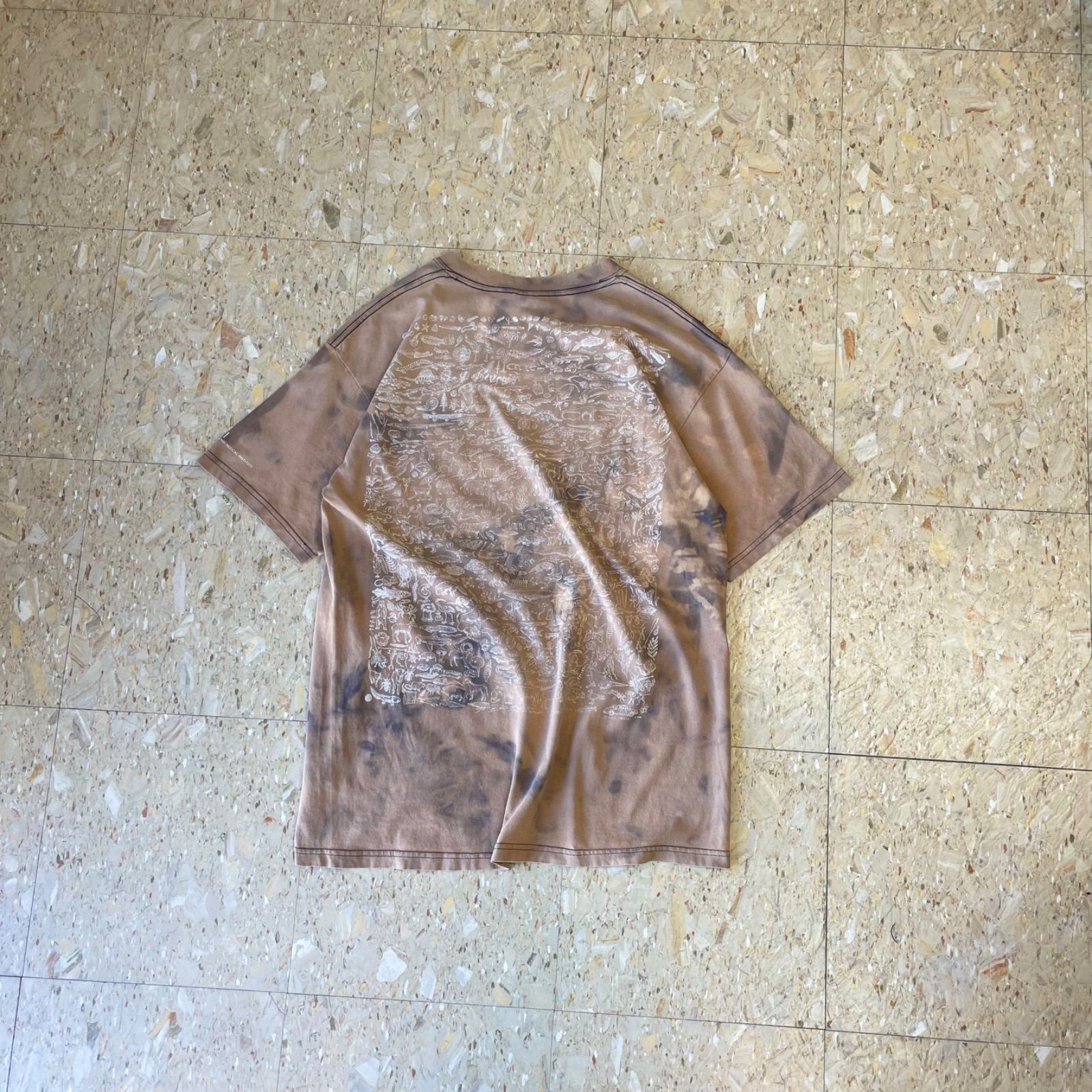 00s 【アートTシャツ】 Ray Troll ブリーチ Tシャツ size.L