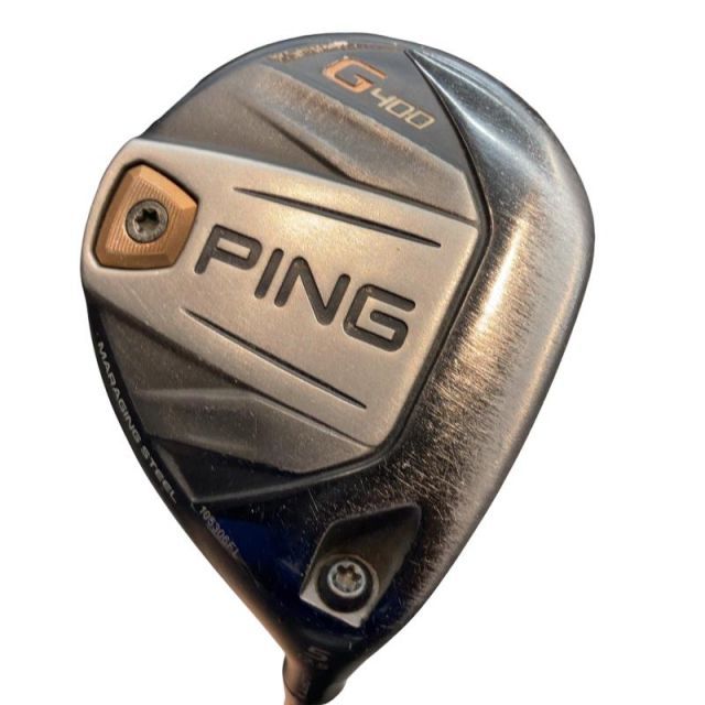 【中古】 ピン G400 5W フェアウェイウッド FW 純正特注シャフト (フレックスS) メンズ 男性用 右利き 右用 Cランク ゴルフクラブ
