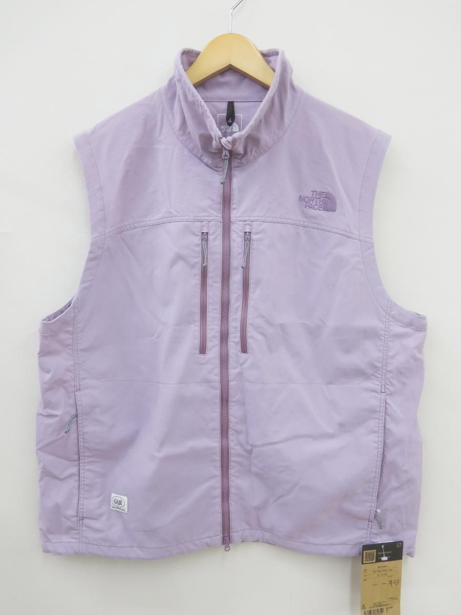 ★7393☆THE NORTH FACE ザノースフェイス NP22667 GARフェーデッドソフトシェルベスト　未使用美品　L