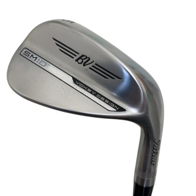 【中古】 タイトリスト VOKEY SPIN MILLED SM10 ツアークロム 46°/10°F ウェッジ WG リシャフト (フレックスその他) メンズ 男性用 右利き 右用 Cランク ゴルフクラブ