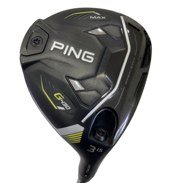 【中古】 ピン G430 MAX 3W フェアウェイウッド FW PING TOUR 2.0 CHROME 65(FW) (フレックスS) メンズ 男性用 右利き 右用 Cランク ゴルフクラブ