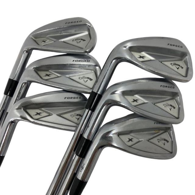 【中古】 キャロウェイ X FORGED(2013) 6S レフティ アイアンセット IR リシャフト (フレックスその他) メンズ 男性用 左利き レフティ 左用 Cランク ゴルフクラブ