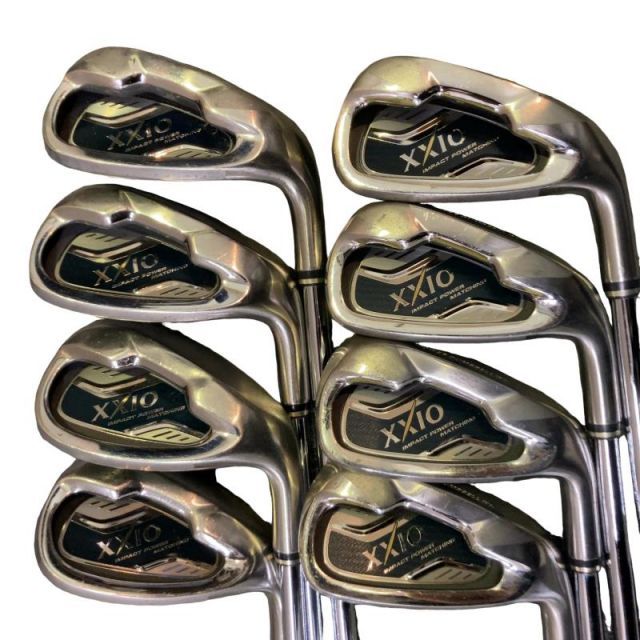 【中古】 ダンロップ XXIO(2010) 8S アイアンセット IR NS PRO 950GH HL for XXIO (フレックスS) メンズ 男性用 右利き 右用 Cランク ゴルフクラブ