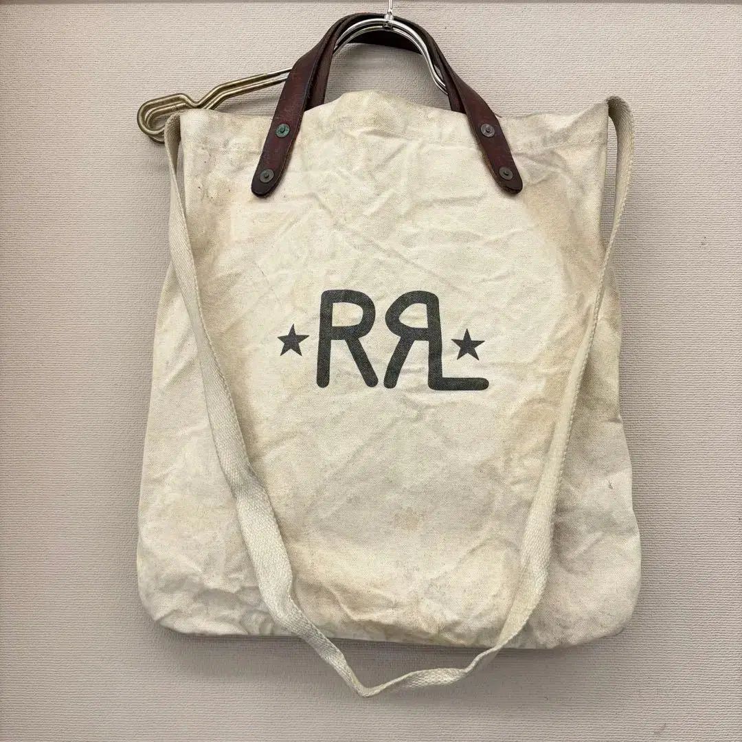 RRL ツースター コットン キャンバス 麻 マーケット トートバッグ
