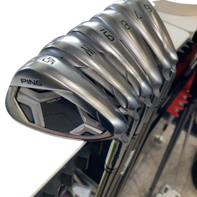 【中古】 ピン G430 6S アイアンセット IR PING TOUR 2.0 CHROME I (フレックスS) メンズ 男性用 右利き 右用 Dランク ゴルフクラブ