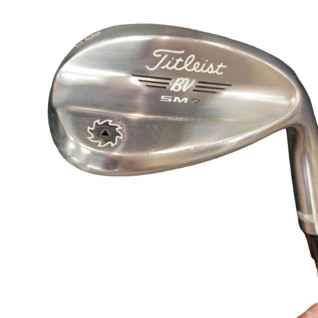 【中古】 タイトリスト VOKEY SPIN MILLED SM7 ツアークロム 58°/12°D ウェッジ WG NS PRO 950GH (フレックスS) メンズ 男性用 右利き 右用 Cランク ゴルフクラブ