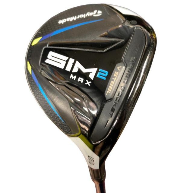 【中古】 テーラーメイド SIM2 MAX 5W フェアウェイウッド FW TENSEI BLUE TM50(SIM2 FW) (フレックスR) メンズ 男性用 右利き 右用 Cランク ゴルフクラブ