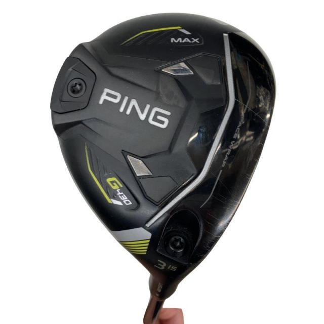 【中古】 ピン G430 MAX 3W フェアウェイウッド FW ALTA J CB BLACK(FW) (フレックスS) メンズ 男性用 右利き 右用 Cランク ゴルフクラブ