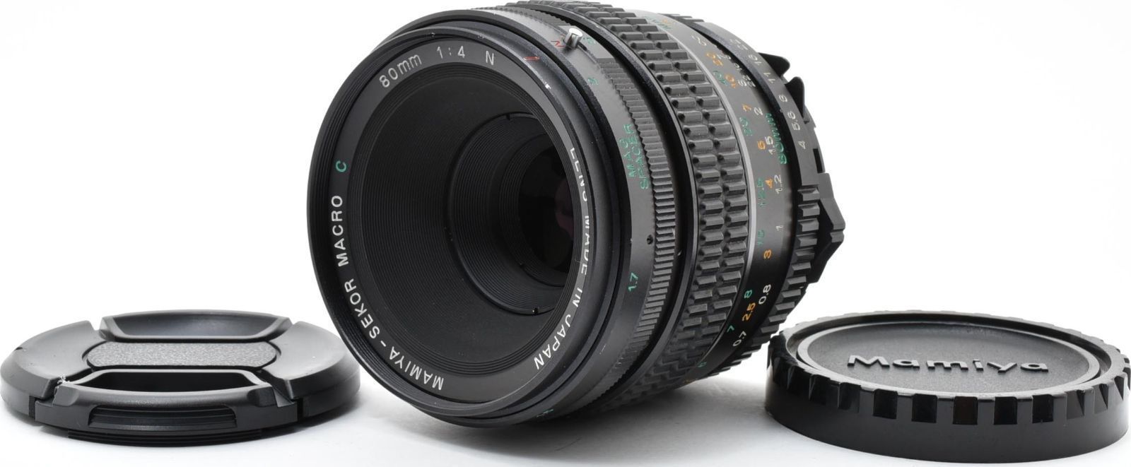 【美品】マミヤ MAMIYA SEKOR MACRO C 80ｍｍ F4 N EX- Mamiya-Sekor C 80mm f4 Macro Lens for M645 Medium Format