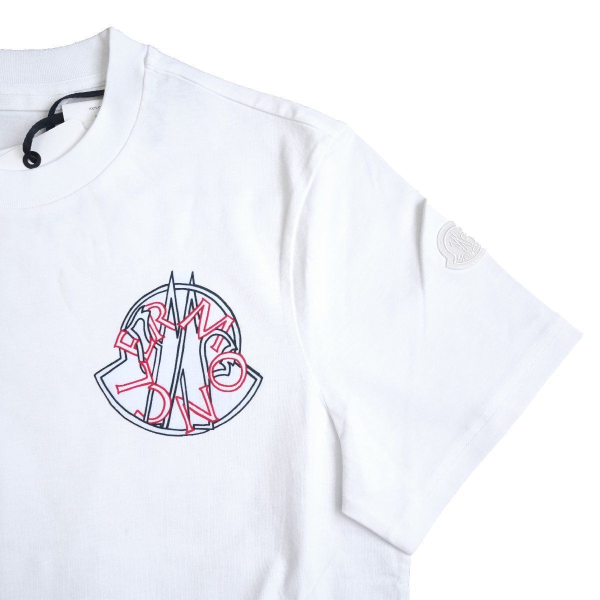2026◇ MONCLER ◇モンクレール ◇MONCLERロゴ×ベルマークWロゴ 袖 