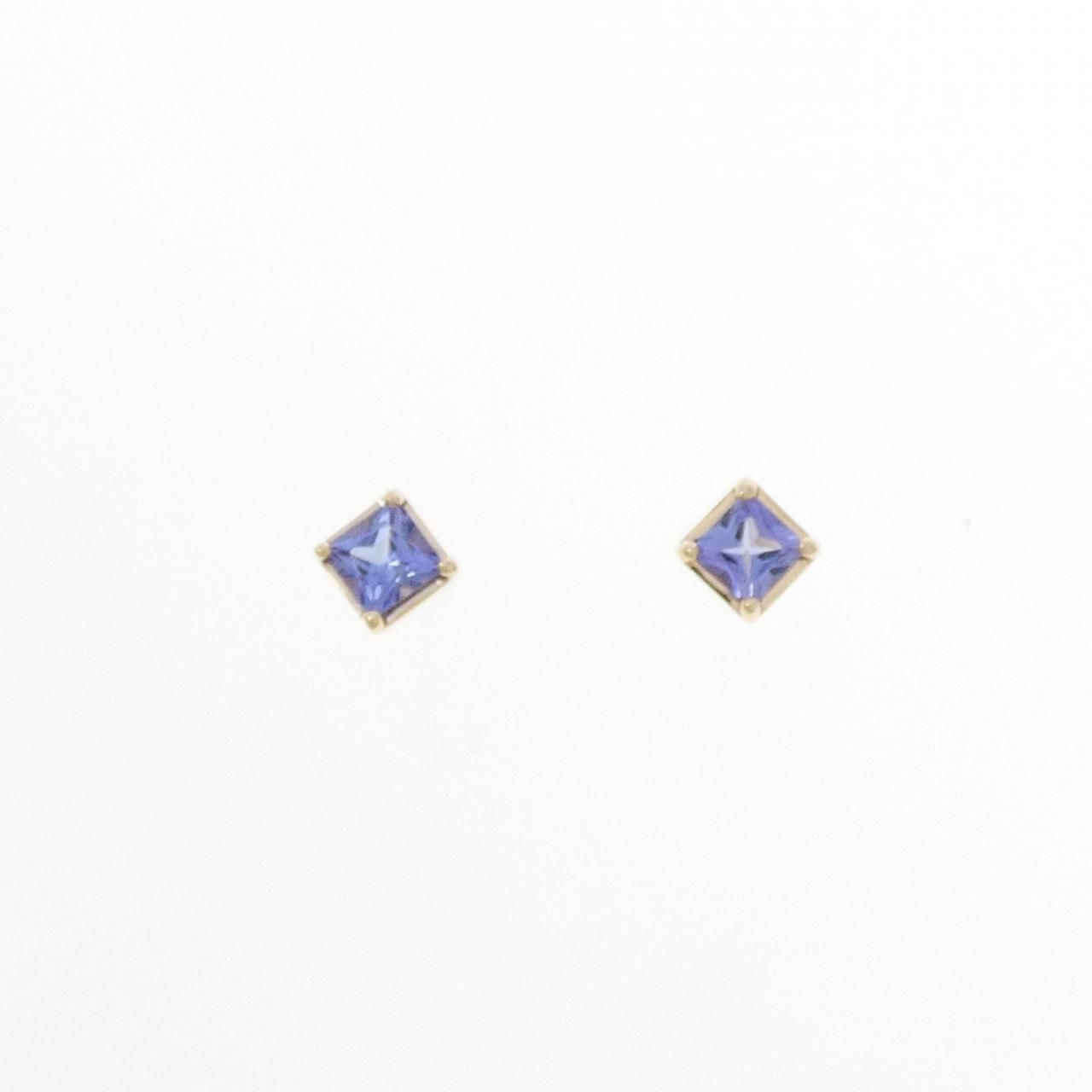 4゜C タンザナイト ピアス