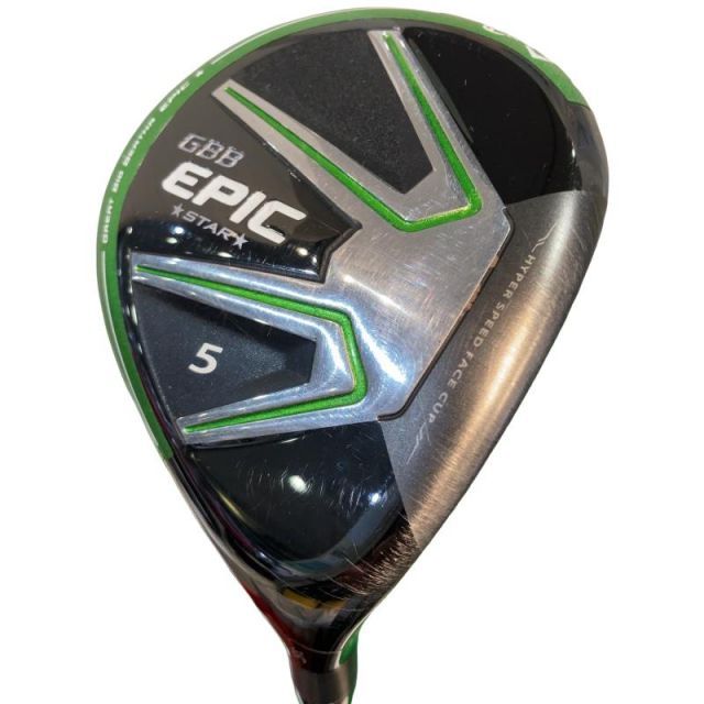 【中古】 キャロウェイ GBB EPIC STAR 5W フェアウェイウッド FW Speeder EVOLUTION for GBB (フレックスSR) メンズ 男性用 右利き 右用 Cランク ゴルフクラブ