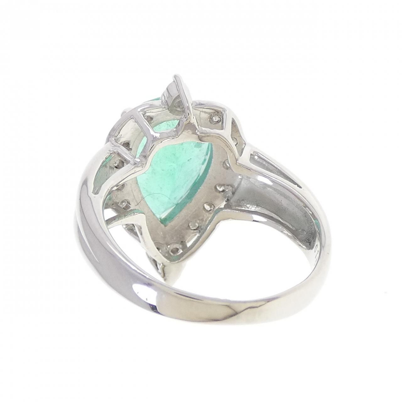 PT900 エメラルド リング 2.86CT - メルカリ