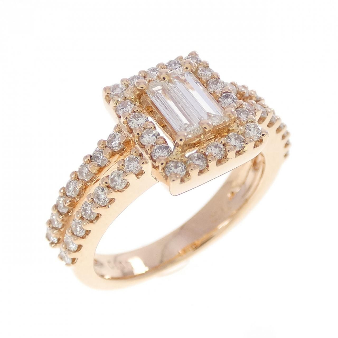 750PG ダイヤモンド リング 0.60CT