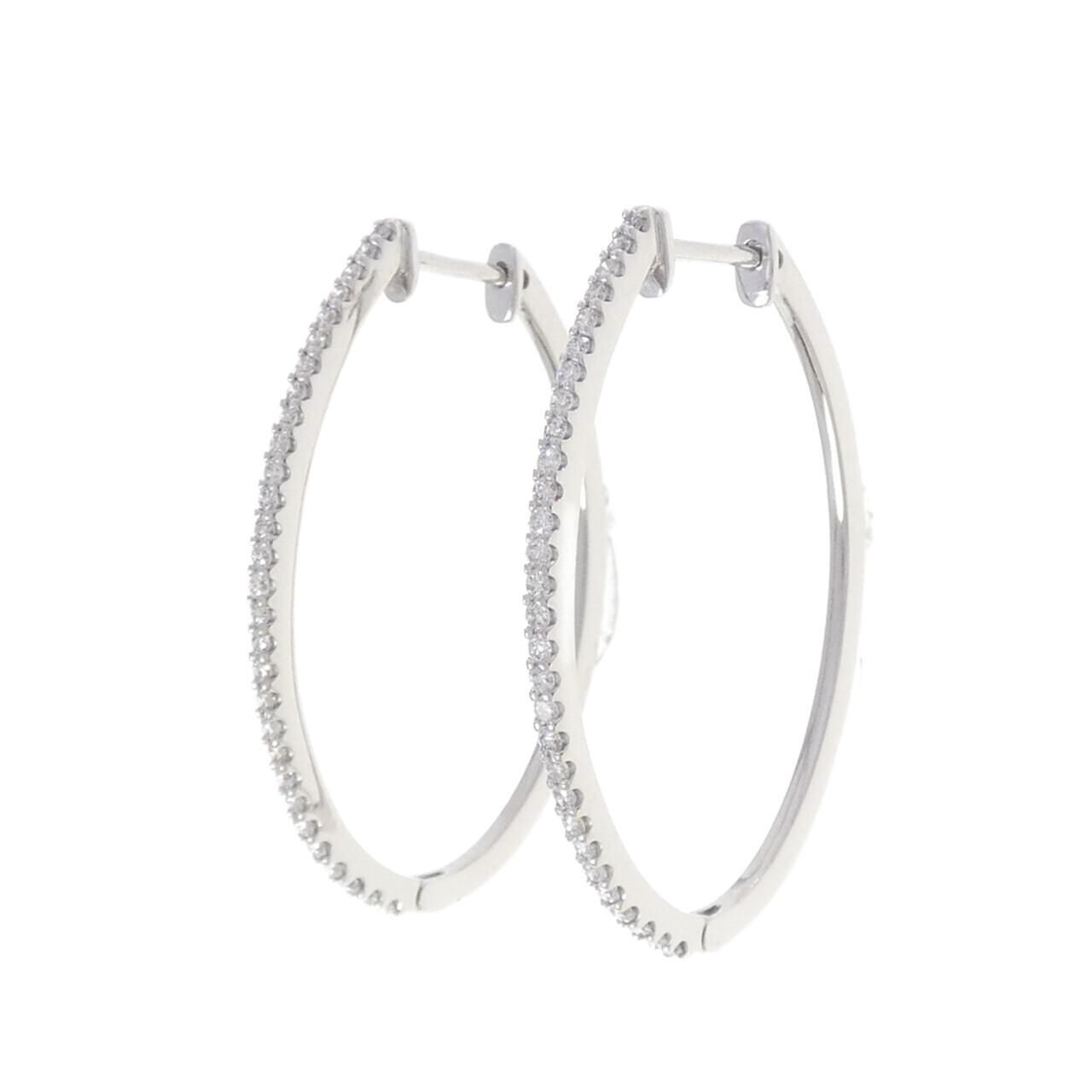 PT ダイヤモンド ピアス 0.50CT