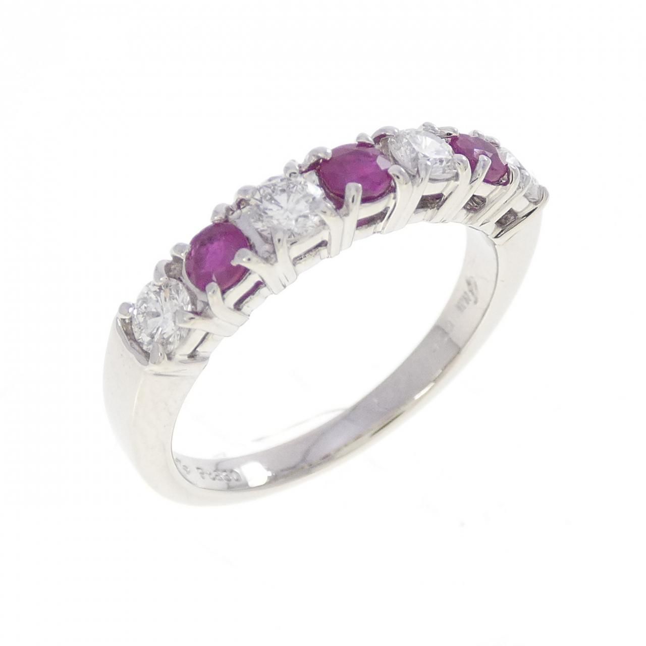PT850 ルビー リング 0.36CT