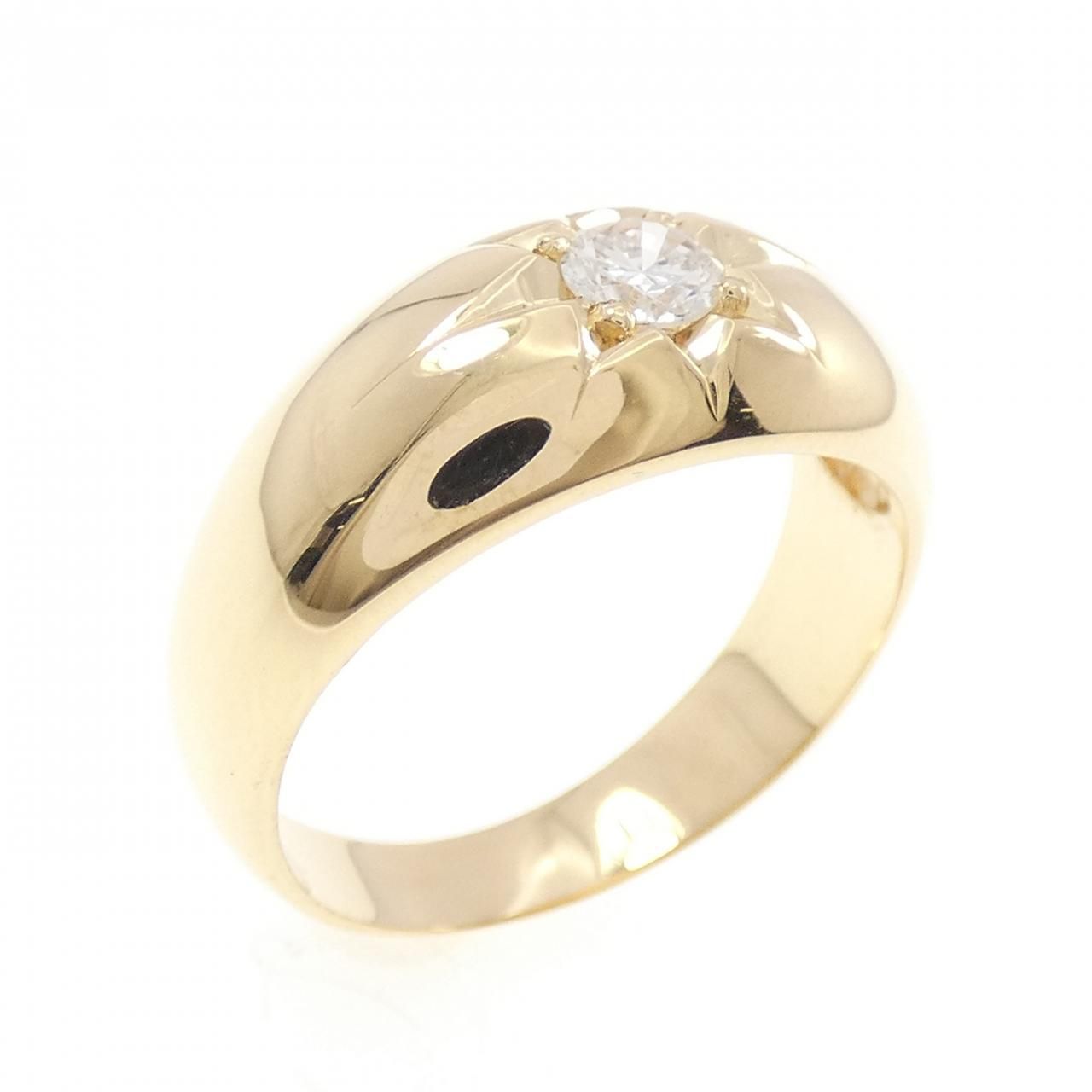 K18YG ダイヤモンド リング 0.23CT