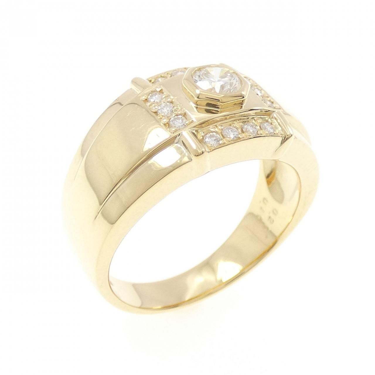 K18YG ダイヤモンド リング 0.29CT