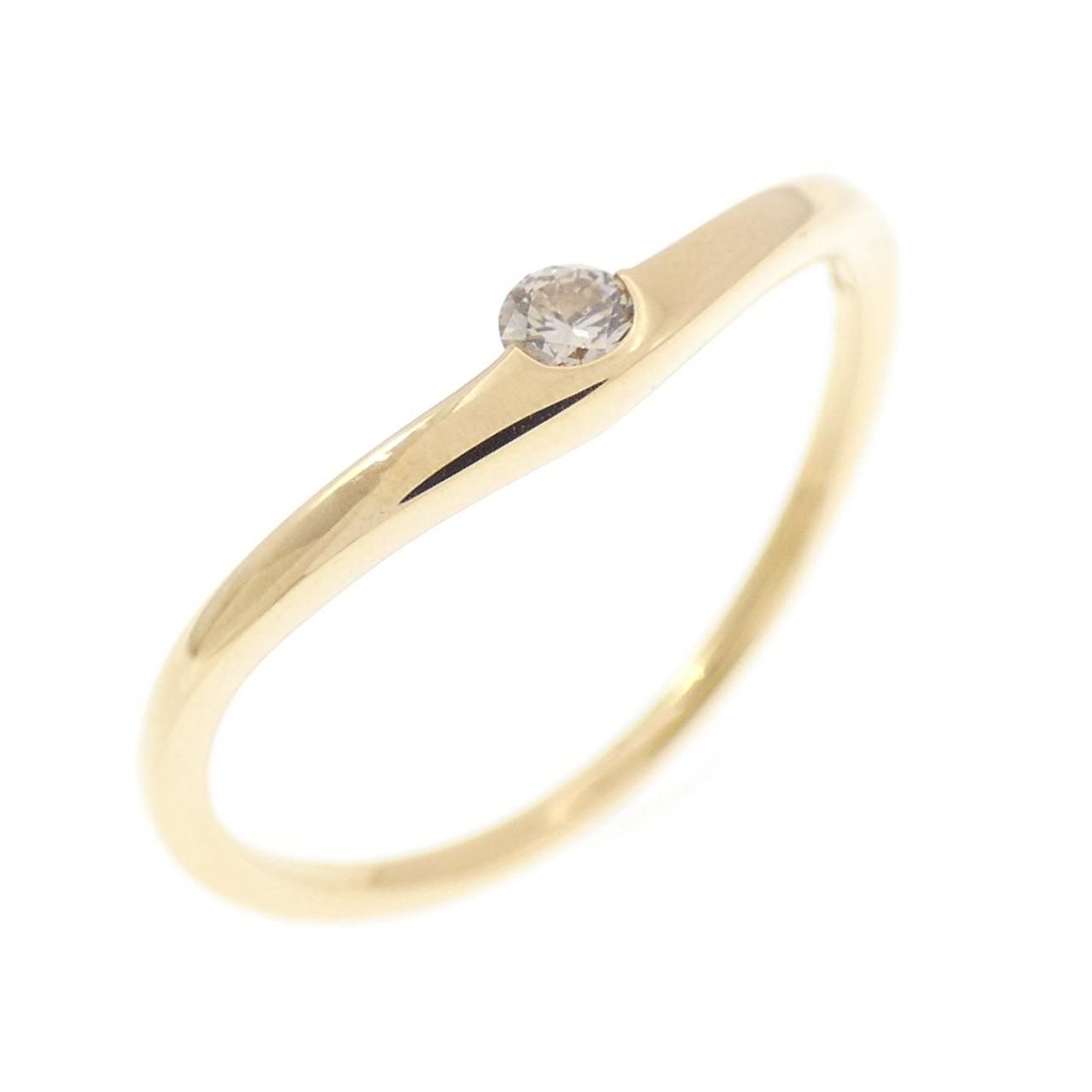 アガット ダイヤモンド リング 0.05CT