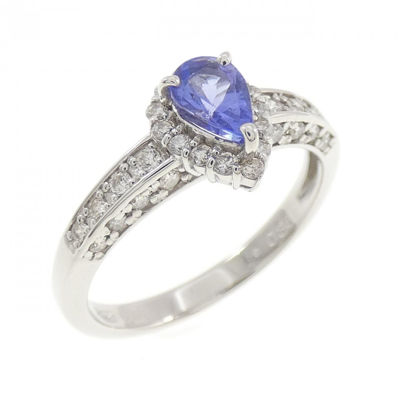 PT900 タンザナイト リング 0.51CT