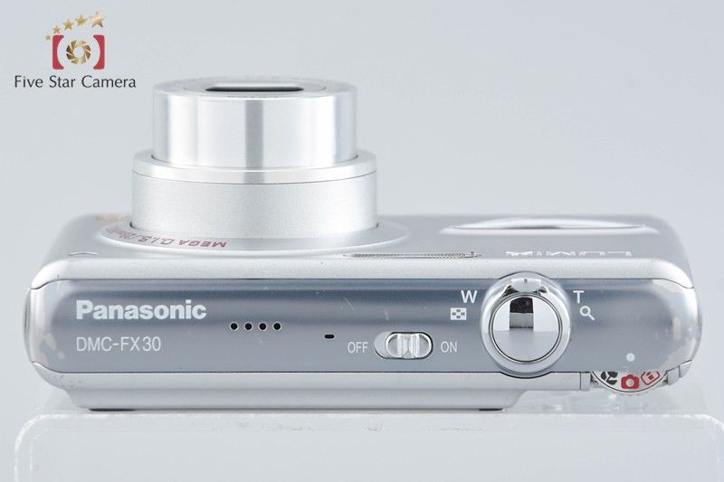 中古】Panasonic パナソニック LUMIX DMC-FX30 プレシャスシルバー