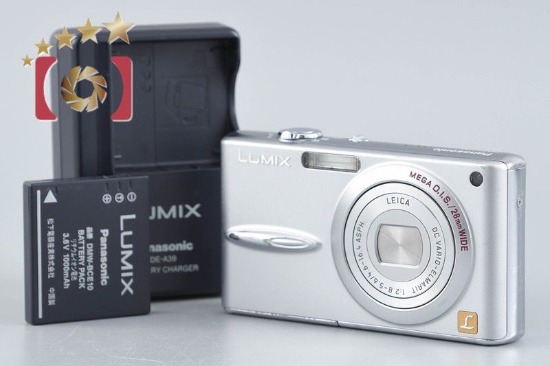 中古】Panasonic パナソニック LUMIX DMC-FX30 プレシャスシルバー