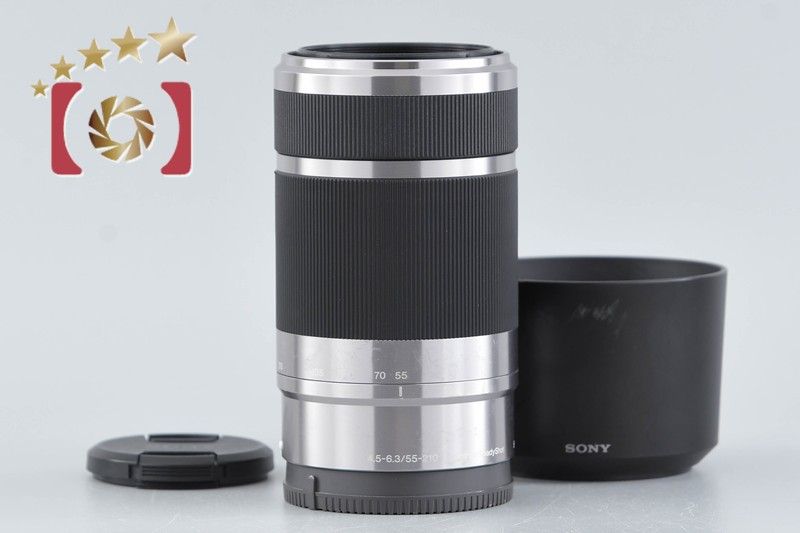 【中古】SONY ソニー E 55-210mm f/4.5-6.3 OSS SEL55210 シルバー