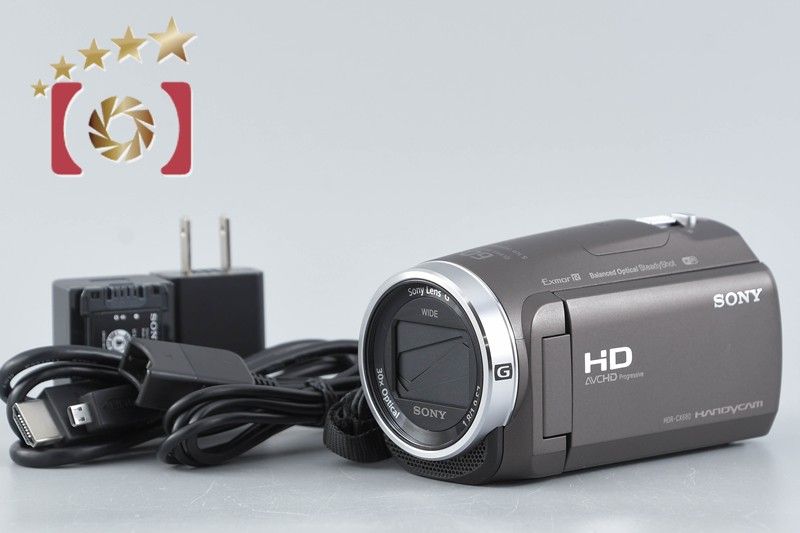【中古】SONY ソニー ハンディカム HDR-CX680 ブロンズブラウン デジタルビデオカメラ