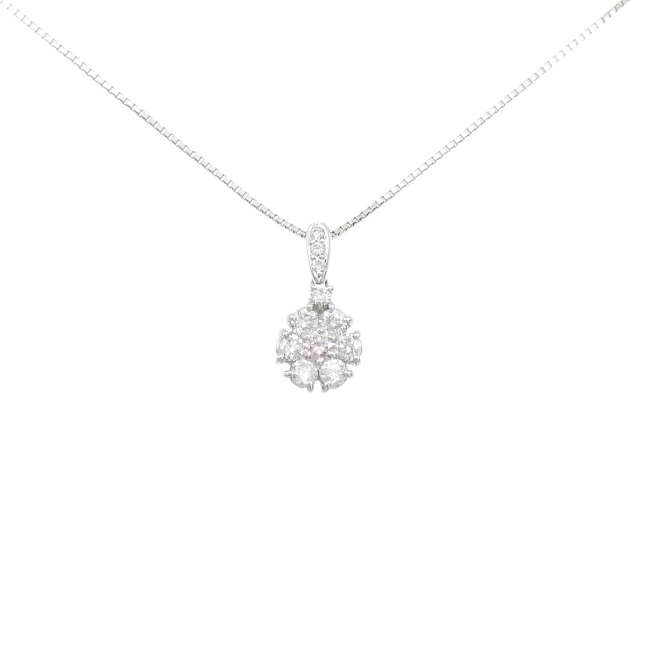 PT900/PT850 ダイヤモンド ネックレス 0.087CT FPP I1