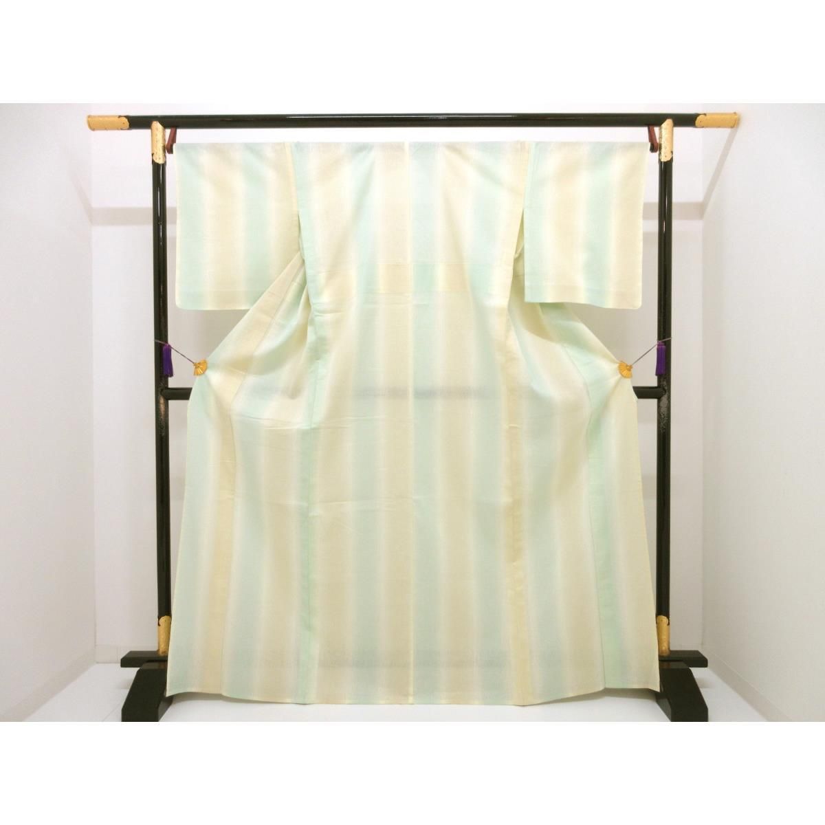 【未使用品】単衣 近江ちぢみ