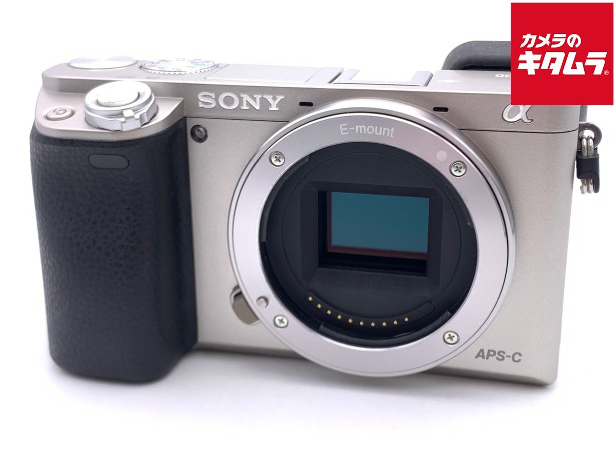 【中古】 【並品】 ソニー α6000 ボディ シルバー [ILCE-6000 S]