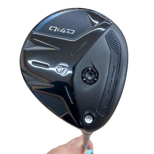 【中古】 テーラーメイド Qi4D 9W フェアウェイウッド FW REAX 55(Qi4D FW) (フレックスS) メンズ 男性用 右利き 右用 Aランク ゴルフクラブ