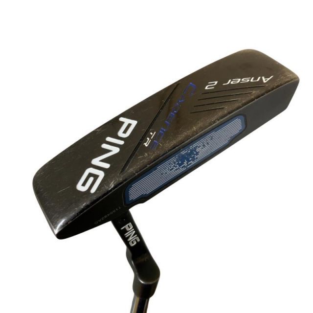 【中古】 ピン CADENCE TR Anser 2(青)(長さ調整機能付き) パター PT スチール (フレックスその他) メンズ 男性用 右利き 右用 Cランク ゴルフクラブ