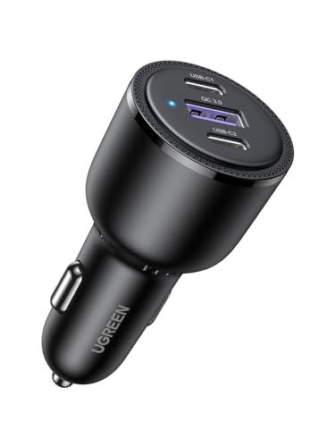 UGREEN【75W 3ポート】 シガーソケット USB C カーチャージャー PD3.0/QC3.0/PPS対応 急速充電 車載充電器 iPhone16/15/14/13シリーズ/iPad/MackBook/Pixel/Galaxy S25 dc9b1e6d