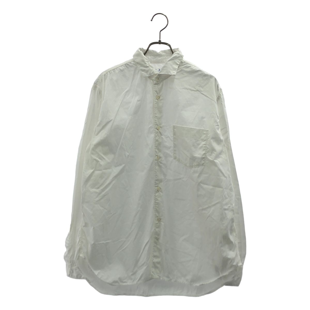 【美品】 sans limite / サンリミット | 3本針裏返し ボックスワイド パッカリング シャツ | 0 | ホワイト | メンズ