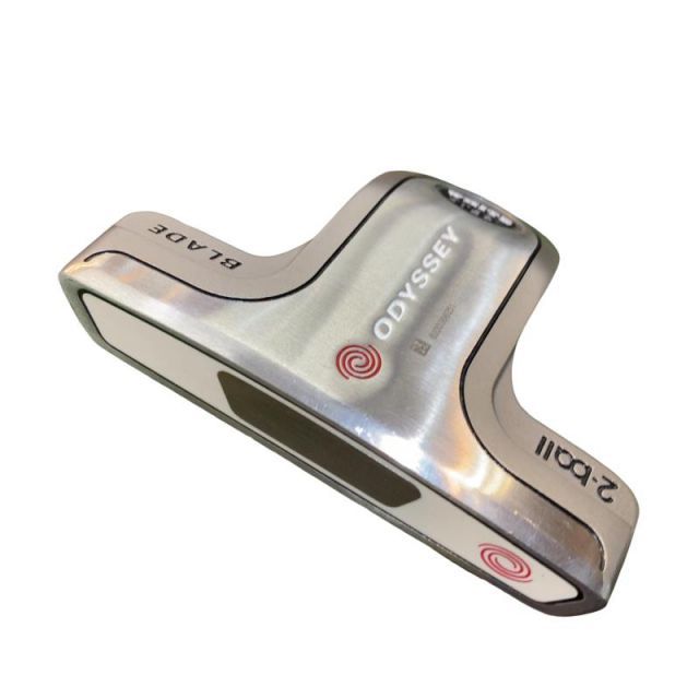 【中古】 オデッセイ WHITE STEEL 2・ball BLADE 34インチ レフティ パター PT スチール (フレックスその他) メンズ 男性用 左利き レフティ 左用 Cランク ゴルフクラブ