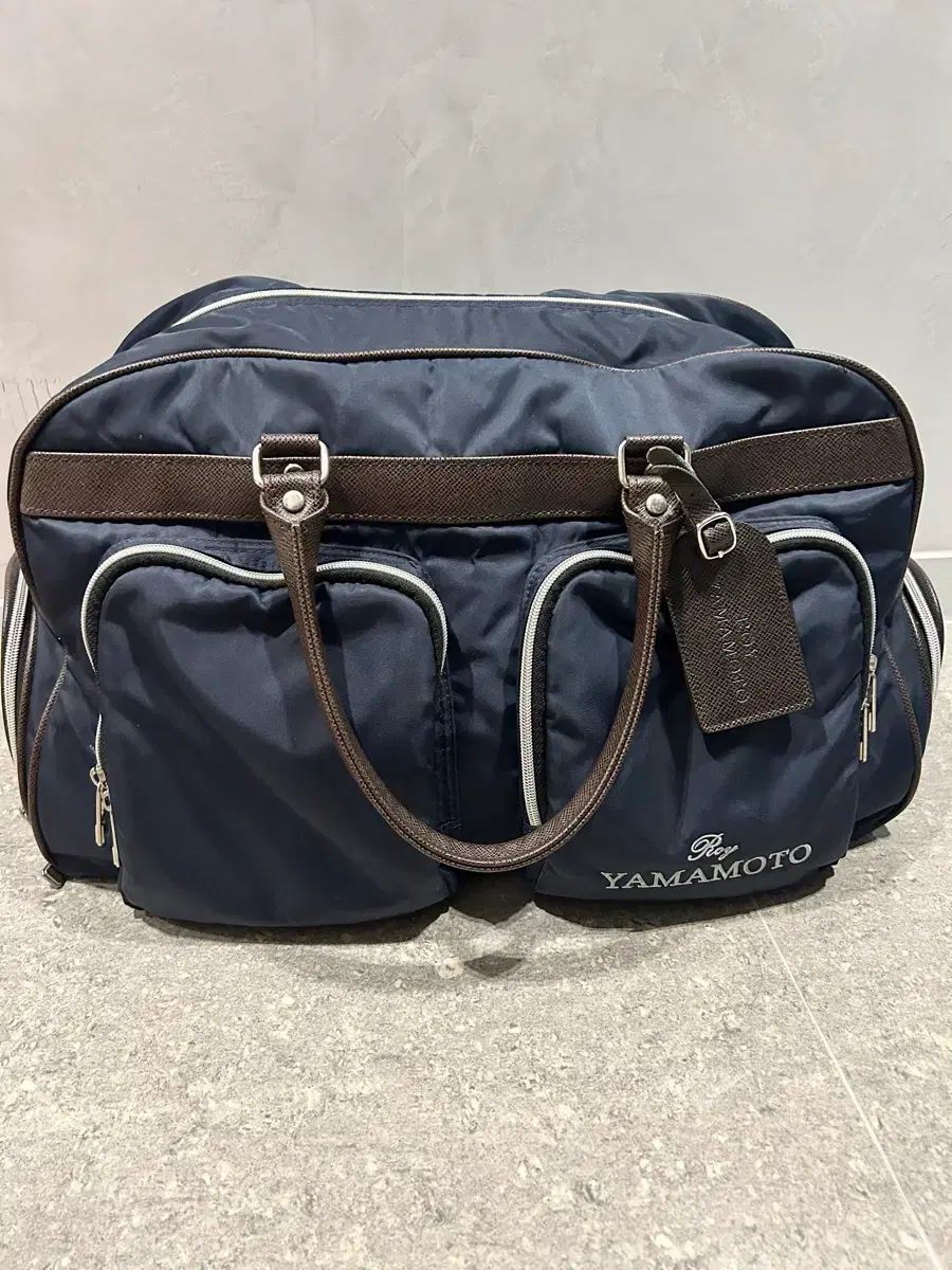 Roy YAMAMOTO ネイビー色 ボストン バッグ