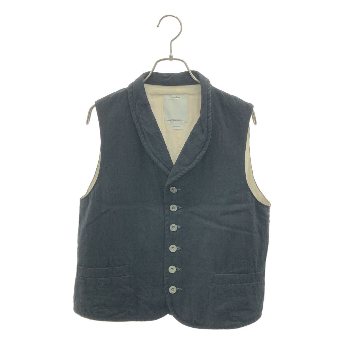 visvim / ビズビム | granger vest グレンジャー ベスト | 3 | ブラック/ブラウン | メンズ