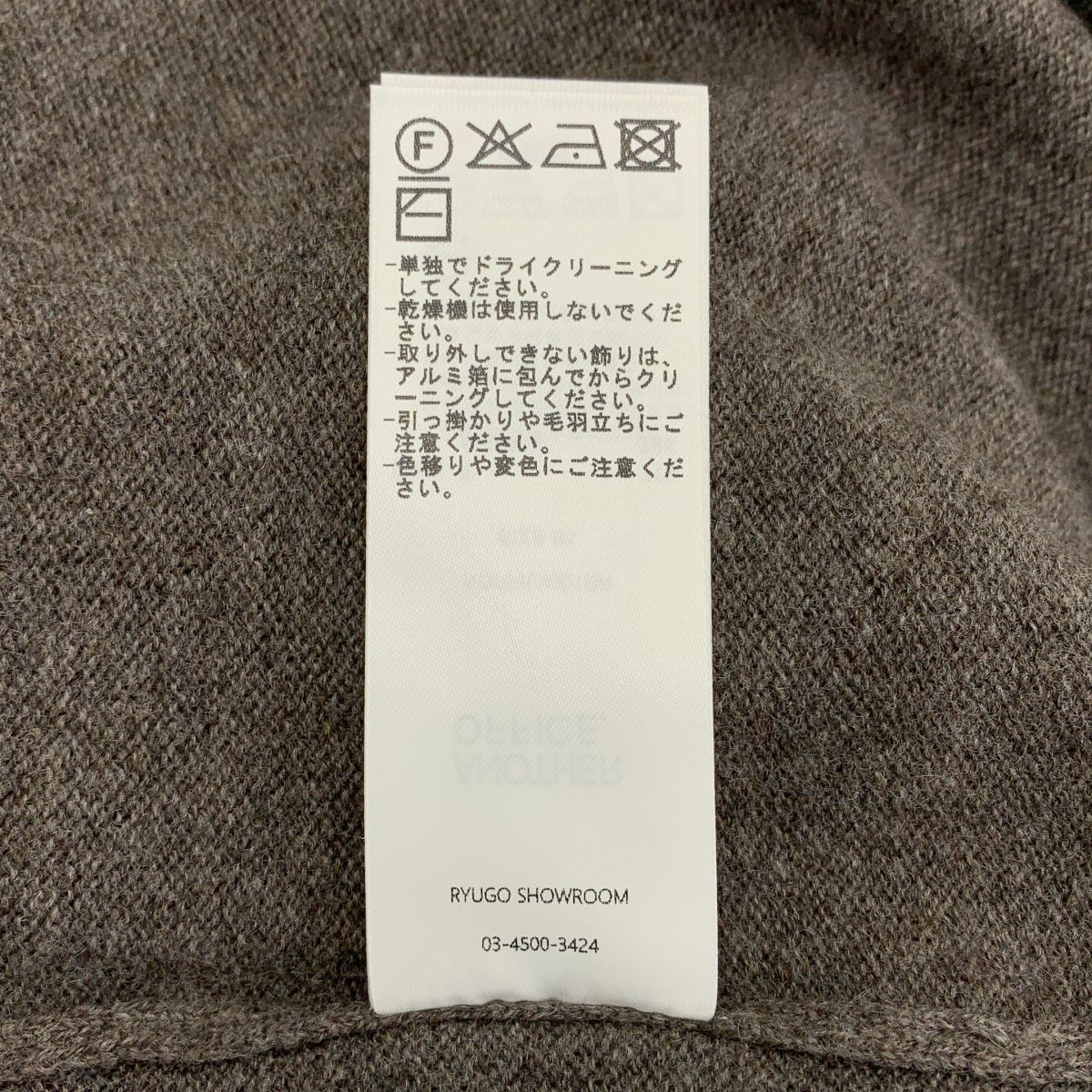 新品】 ANOTHER OFFICE / アナザーオフィス | ENSEMBLE CASHMERE KNIT
