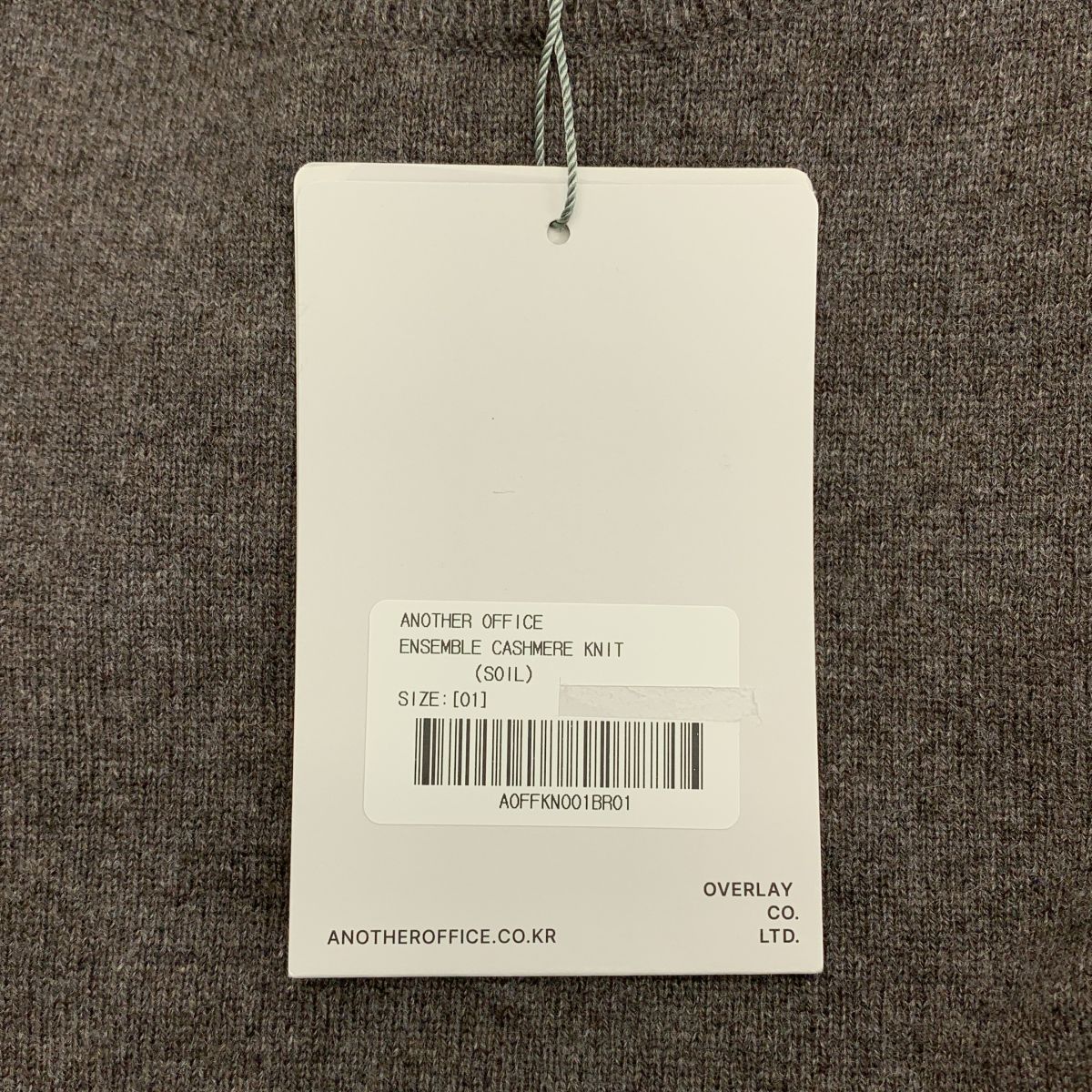 新品】 ANOTHER OFFICE / アナザーオフィス | ENSEMBLE CASHMERE KNIT