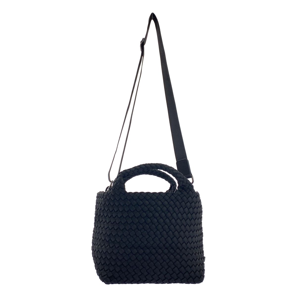 【美品】 NAGHEDI / ナゲディ | St. BARTHS SMALL TOTE 2way トートバッグ | ブラック | レディース