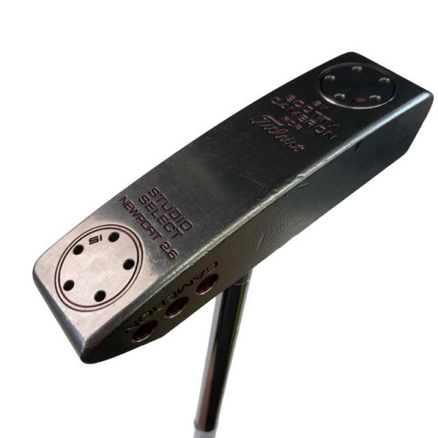 【中古】 タイトリスト SCOTTY CAMERON STUDIO SELECT NEWPORT 2.6 34インチ(10g) パター PT スチール (フレックスその他) メンズ 男性用 右利き 右用 Dランク ゴルフクラブ